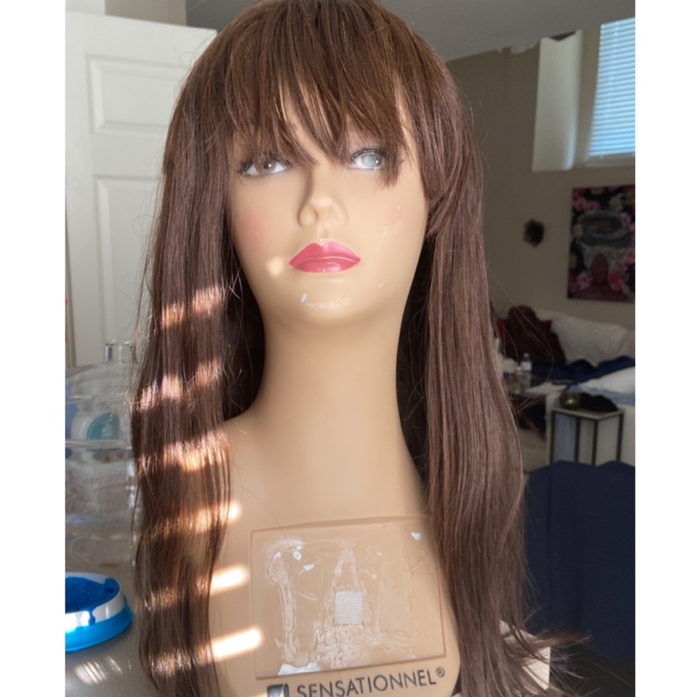 Human Hair Bang Wig
